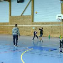 Forum des associations 2019 : démonstration de volley-ball