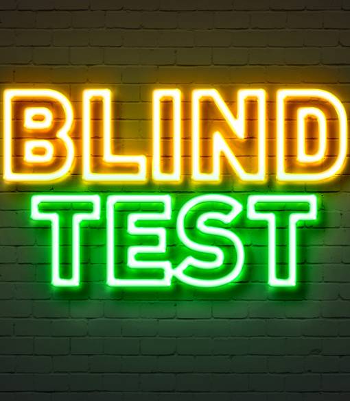 blind test